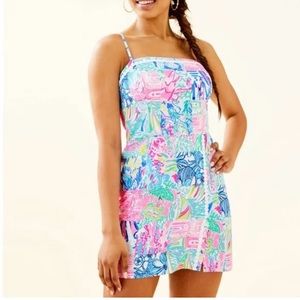 Lilly Pulitzer Jessie Romper Patchwork Summer Remix Size 0